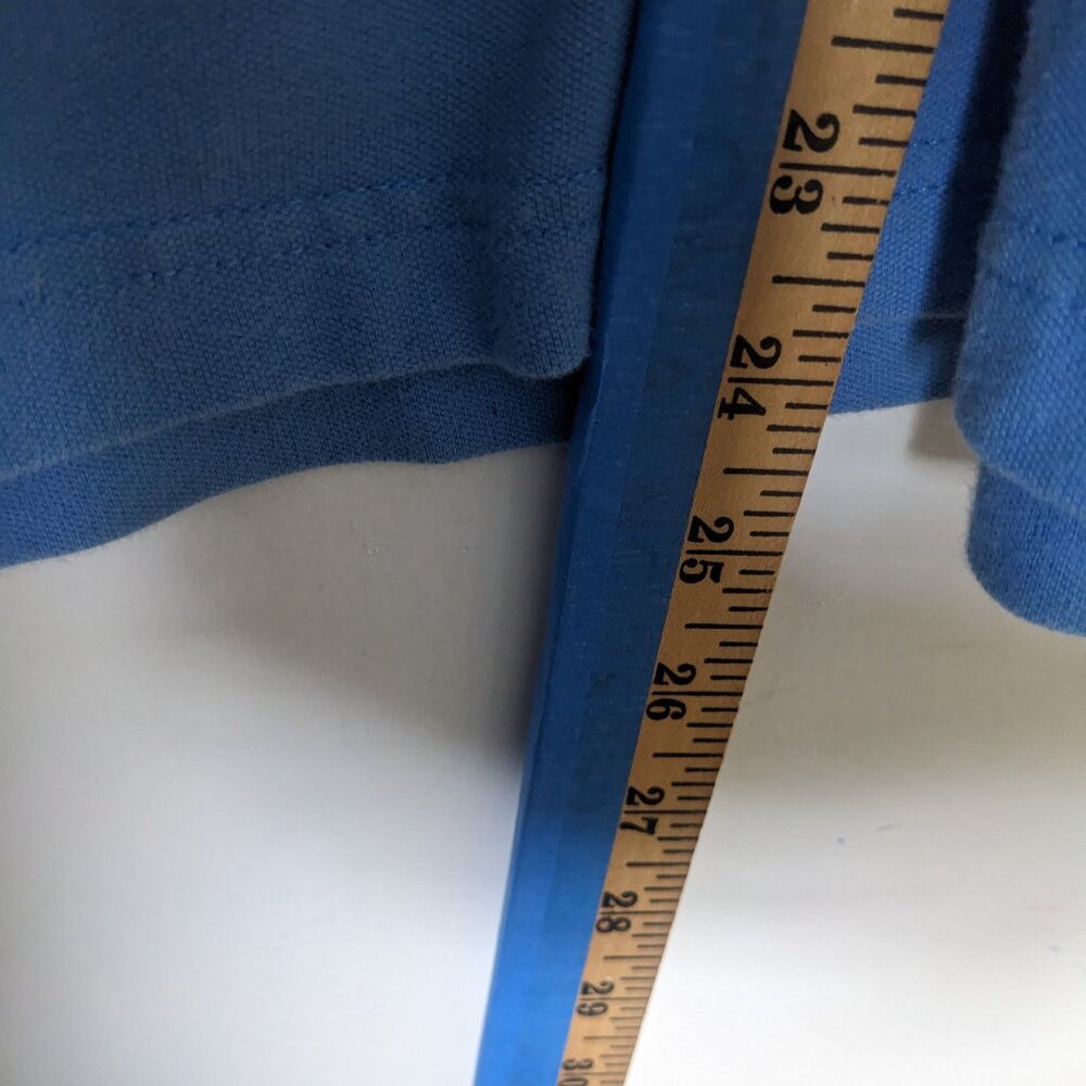 Riders by Lee Women's  Blue Short Sleeve Polo Type Shirt Size Medium - Picture 7 of 7